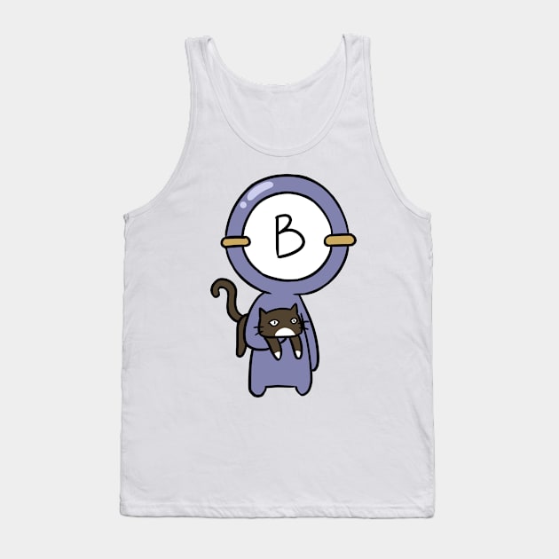 B blood type Tank Top by Oricca